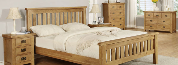 Oak Bedroom Suite - 5 Piece