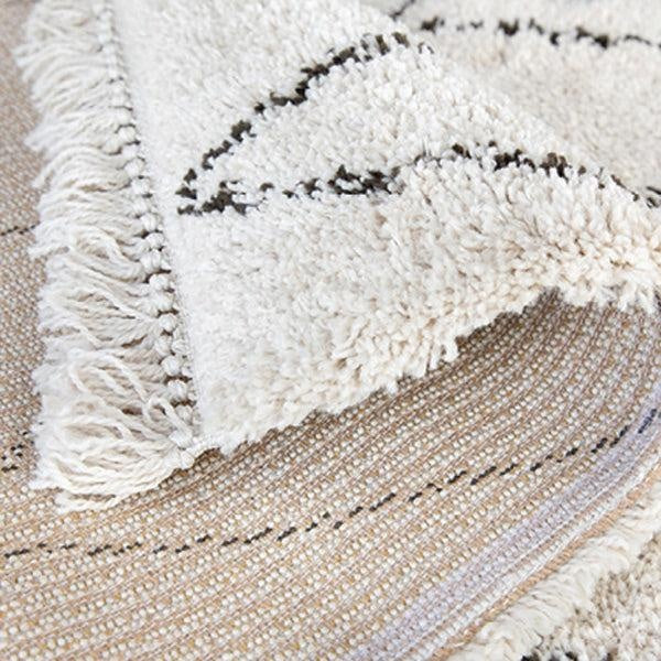 Boho Beige Brown Rug