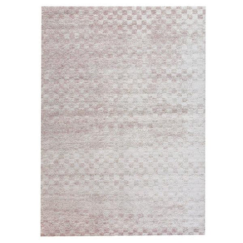 Russo Check Vieuxrose Rug