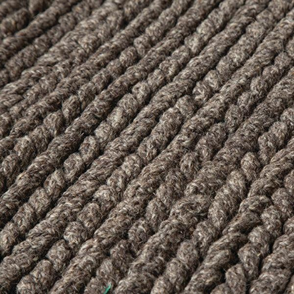 Europa Woolen Rug-Charcoal