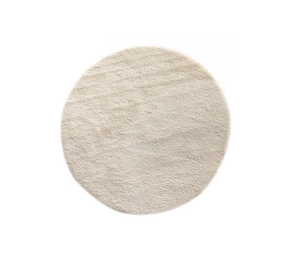 Nomadic Round Cream Rug