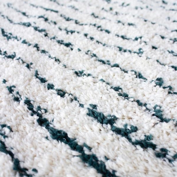 Noble Cream Forest Green Rug