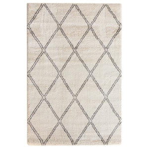 Evie Scandi Cream Grey Rug