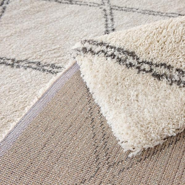 Evie Scandi Cream Grey Rug