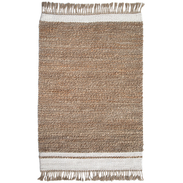 Octavia Natural Ivory Hemp Rug