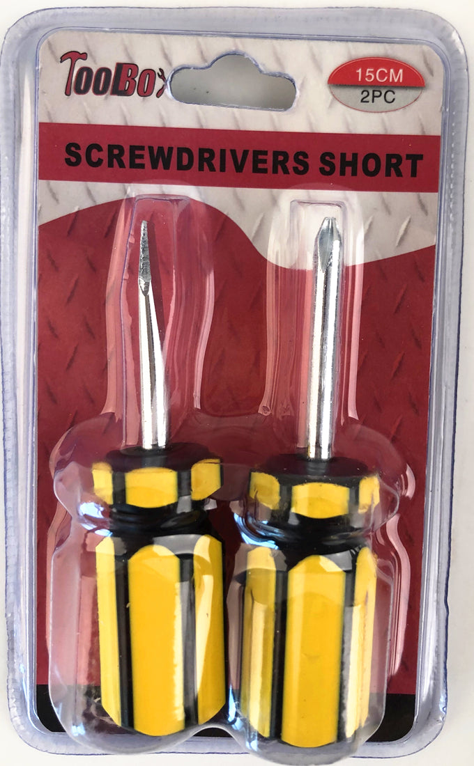 Screw Drivers Short 15 Cm