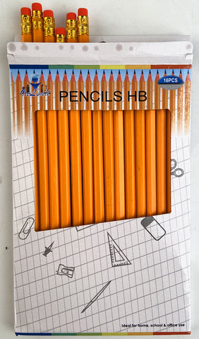 Pencils HB 16 Pcs