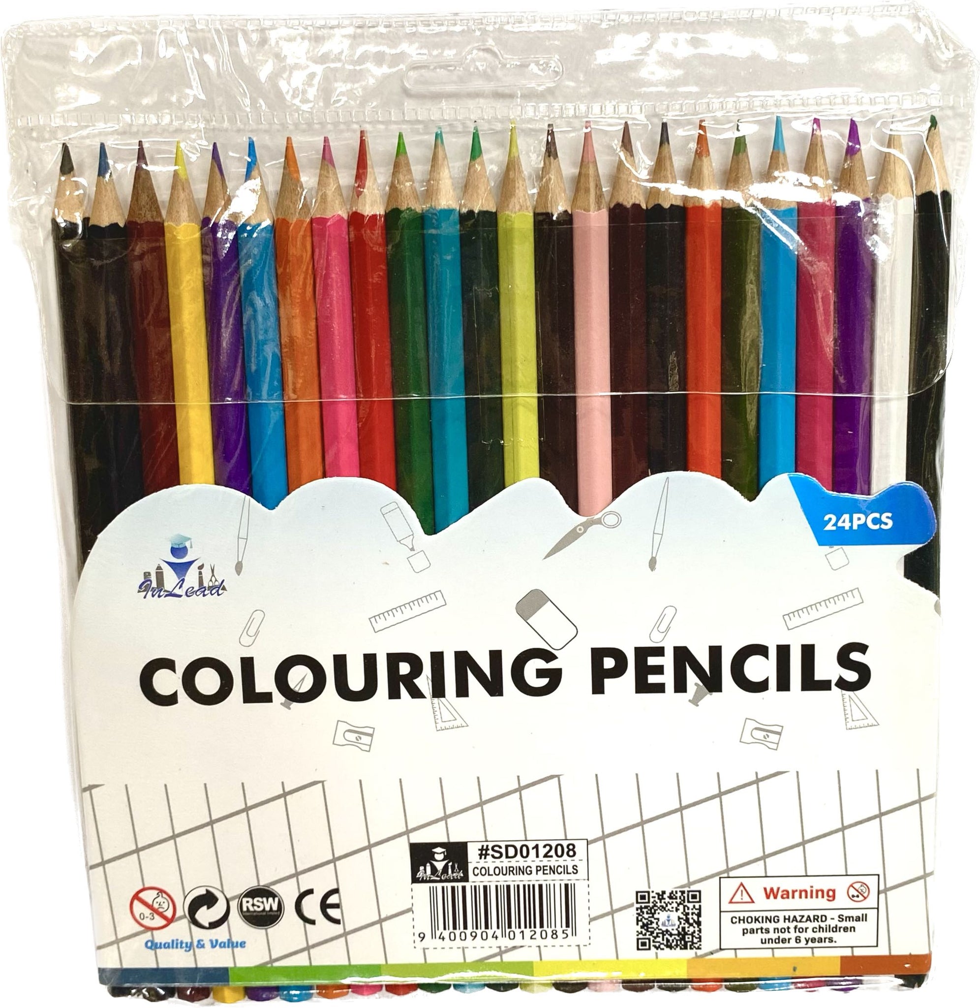 Coloring Pencils - 24 Pcs