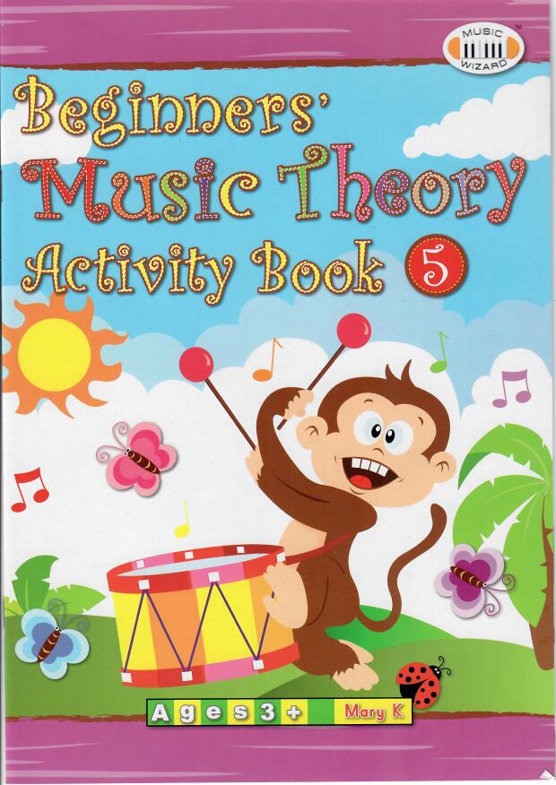 Music Theory Activity Book 5 - Set of 5