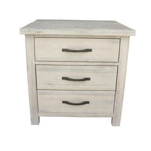 Ballman Bedside Table 3 Drawer