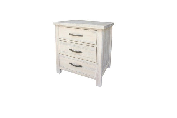 Ballman Bedside Table 3 Drawer