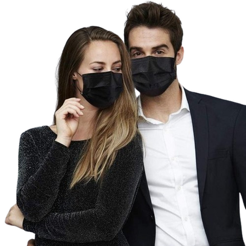 Black Masks 150pcs