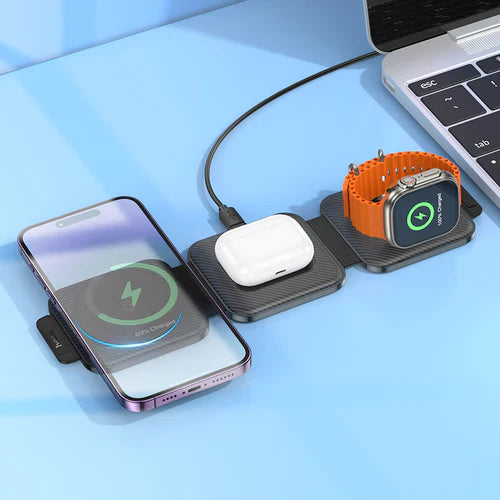 Wireless Fast Charger -15W 3-in-1