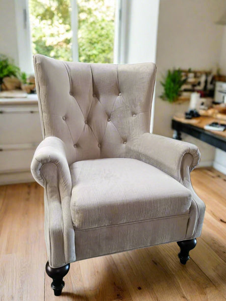 Villa Tufted Back Armchair