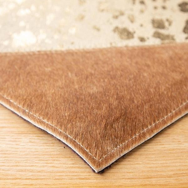 Corbit Beige Cowhide Rug