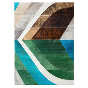 Corbit Multi Cowhide Rug