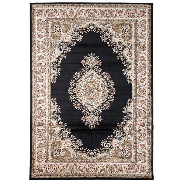 Iranshar Black Rug