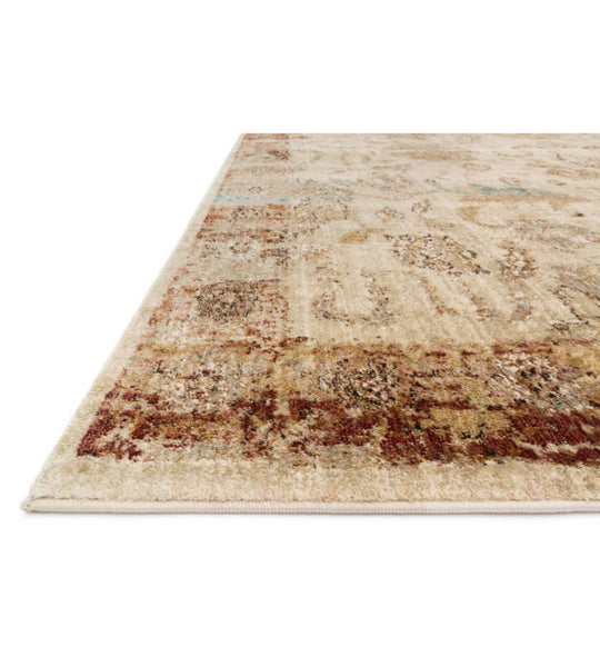 Anastasia Ivory/Rust Rug