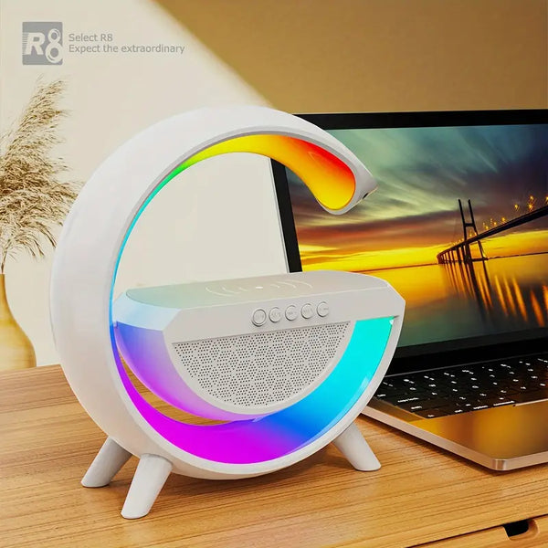 Wireless Speaker | Wireless Charging | 6 Light Modes