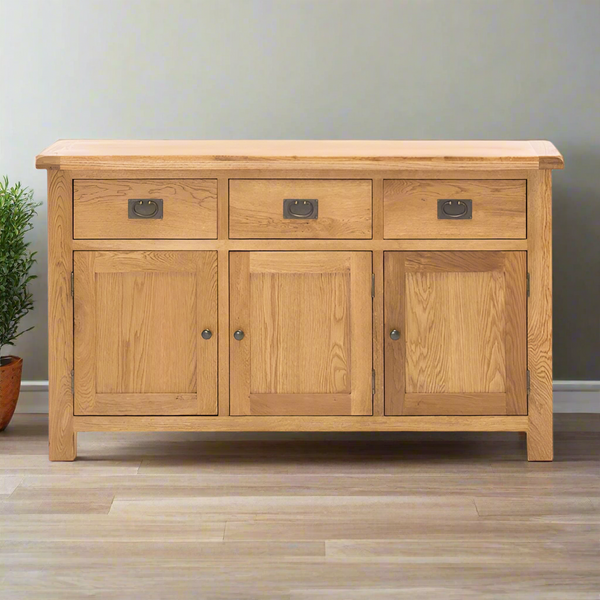 Oak Buffet Table