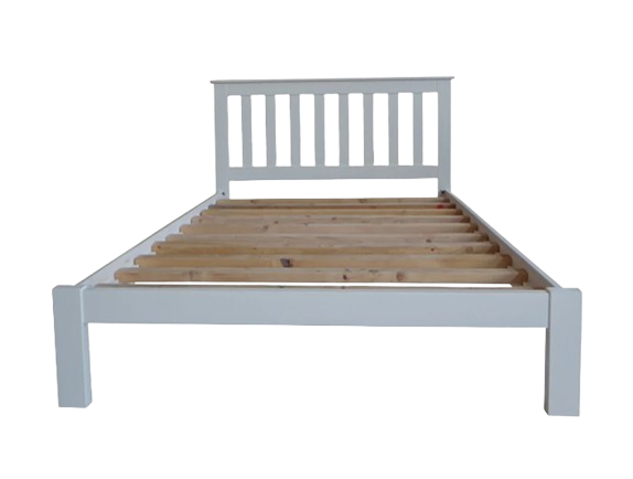 Classic Double Bed White