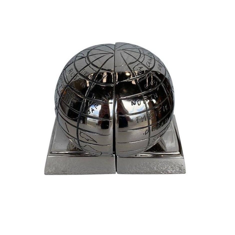 Globe Bookends