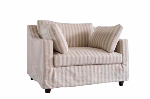 Hudson 1.5 Seater Slip Cover Sofa Chair