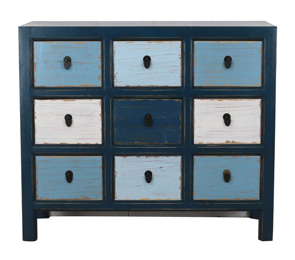 9 Drawers Chest - Recycled fir