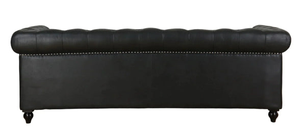 Chesterfield 3 Seater Sofa, Black