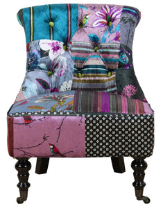 Patchwork Bedroom Chair