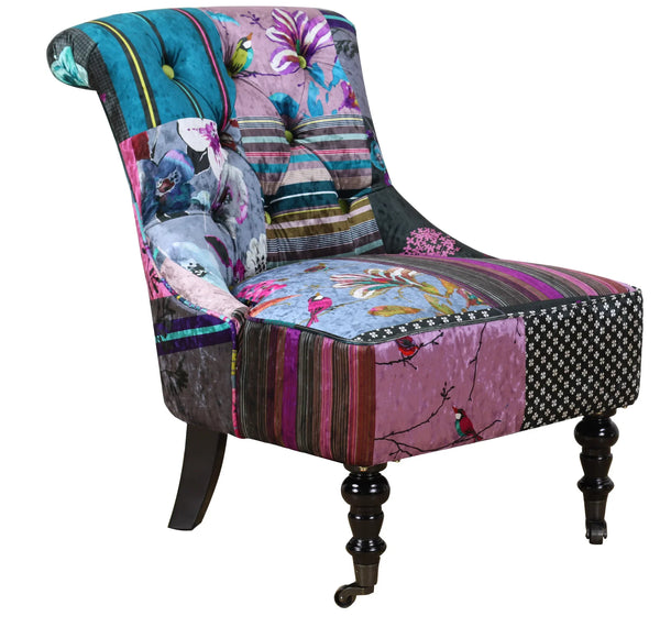 Patchwork Bedroom Chair