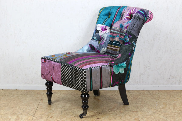 Patchwork Bedroom Chair