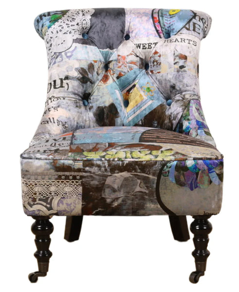 Patchwork Bedroom Chair