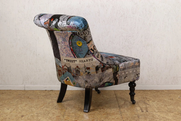 Patchwork Bedroom Chair