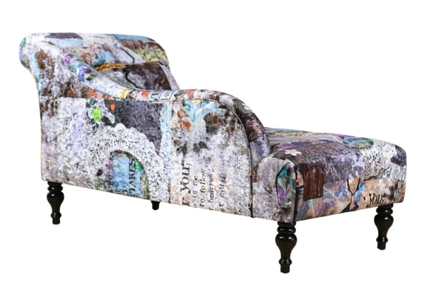 Patchwork Chaise Chair