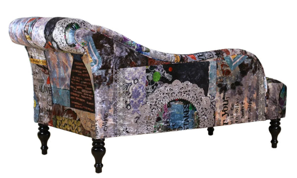 Patchwork Chaise Chair