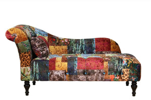 Patchwork Chaise Chair