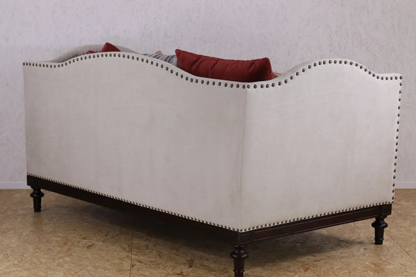 Century 2 Seater Sofa - Beige Stripe