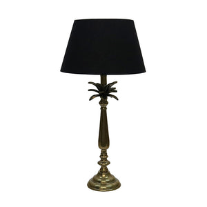 Aluminium Palm Table Lamp 62cm