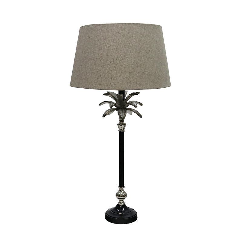 Aluminium Palm Table Lamp 69cm