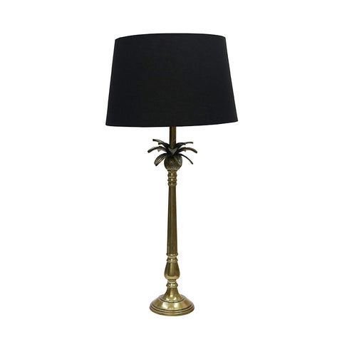 Aluminium Palm Table Lamp 85cm