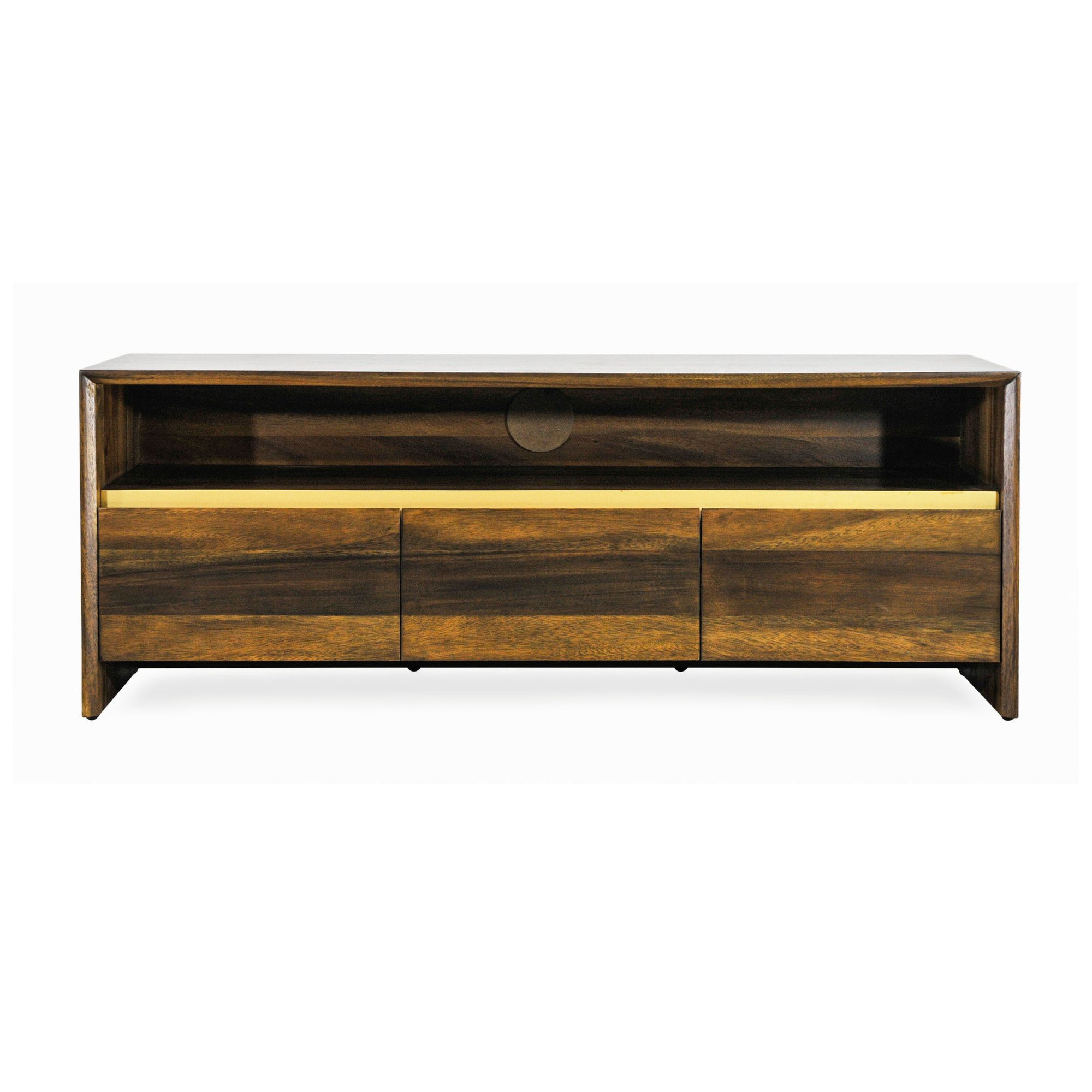 Mango Wood Entertainment Unit - 2100