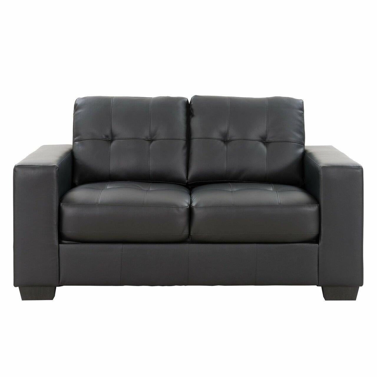 Metro 2 Seat Sofa - Black