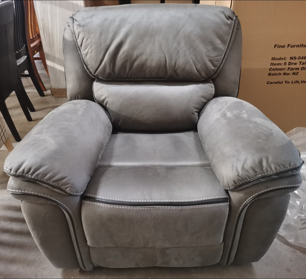 Moy Recliner Chair - Grey