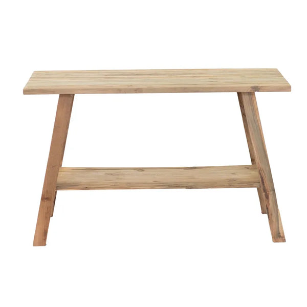 Rustico Reclaimed Teak Console Table - Natural