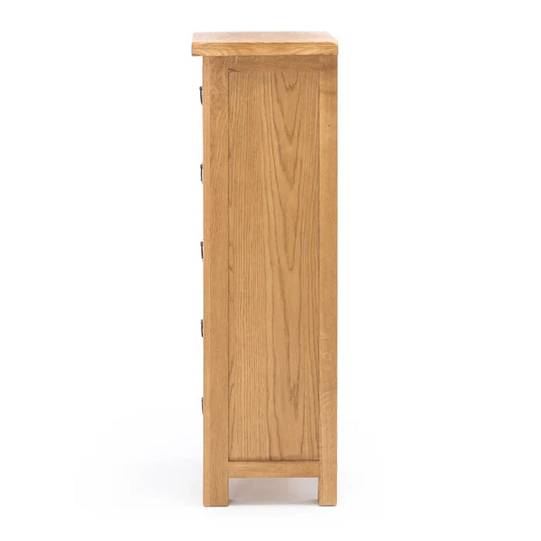 Oak 5 Drawer Slimboy