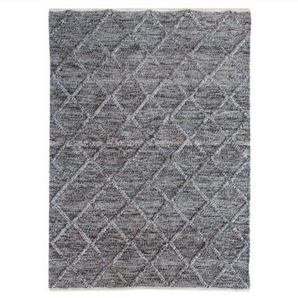 Bomerano Indoor/Outdoor Dark Grey Rug