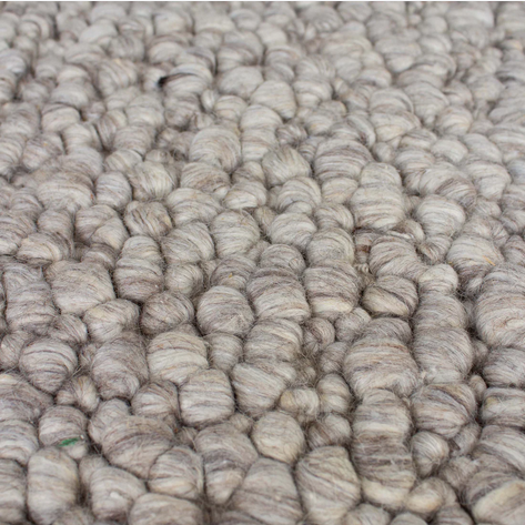 Tundra Pebble Warm Grey Rug