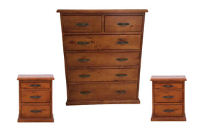 Tallboy | Bedside Table - Set of 3