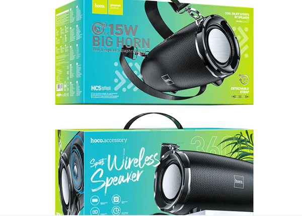 Hoco Bluetooth Speakers 15W Big Horn